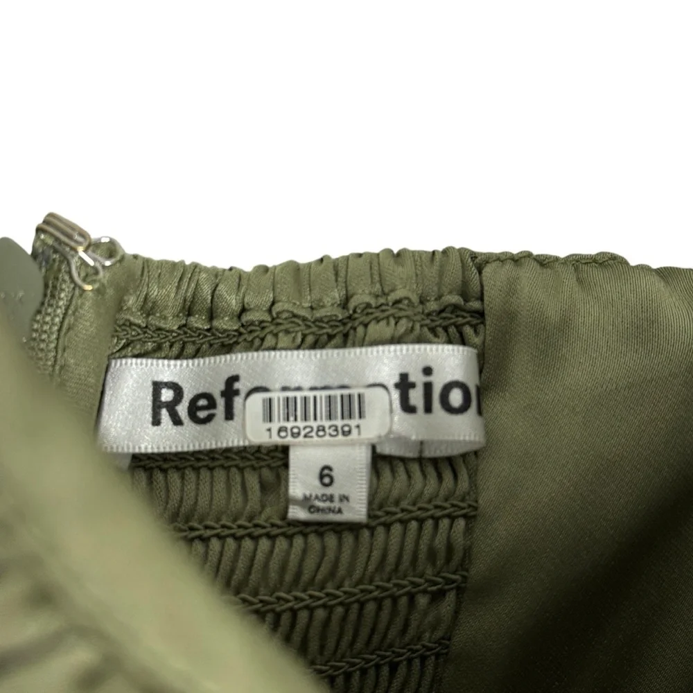 Reformation Hensley satin Dress - Picture 9 of 11